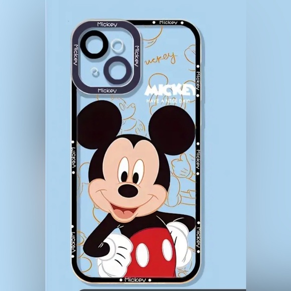 Mickey Mouse iPhone 14 Pro Max silicone phone case - Picture 1 of 3